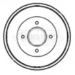 BORG & BECK BBR7081 - Tambour de frein