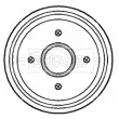 BORG & BECK BBR7154 - Tambour de frein