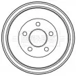 BORG & BECK BBR7236 - Tambour de frein