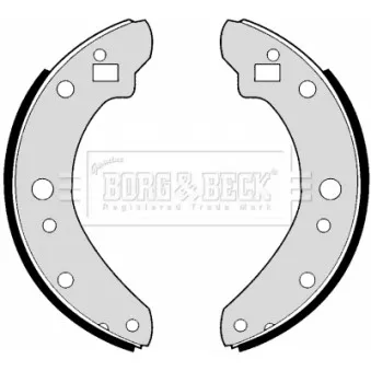 Jeu de mâchoires de frein BORG & BECK OEM GBS796