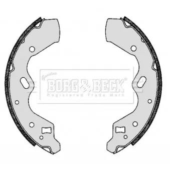 Jeu de mâchoires de frein BORG & BECK OEM D1Y22638ZB