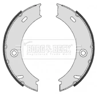 Jeu de mâchoires de frein BORG & BECK OEM 2D0609538A