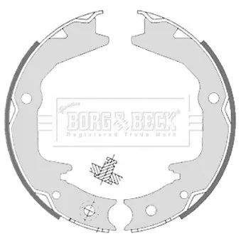 BORG & BECK BBS6329 - Jeu de mâchoires de frein