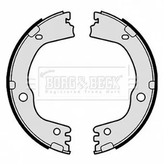 Jeu de mâchoires de frein BORG & BECK BBS6512