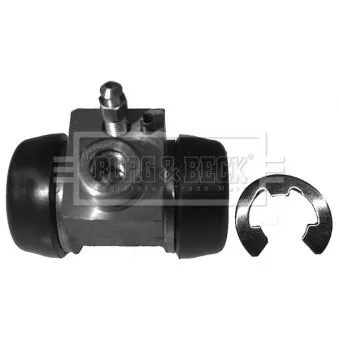 Cylindre de roue BORG & BECK BBW1289 pour FORD TRANSIT K-40 1.5 - 54cv