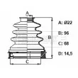 BORG & BECK BCB6169 - Joint-soufflet, arbre de commande