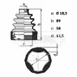 Joint-soufflet, arbre de commande BORG & BECK [BCB6439]