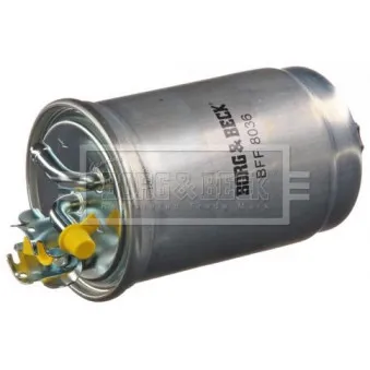 Filtre à carburant BORG & BECK BFF8036 pour VOLKSWAGEN GOLF 1.9 TDI - 110cv