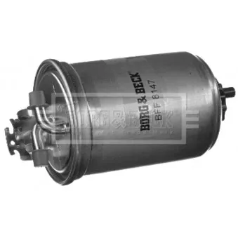 Filtre à carburant BORG & BECK BFF8147 pour VOLKSWAGEN POLO 1.9 SDI - 64cv