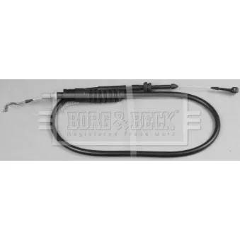Câble d'accélération BORG & BECK BKA1066