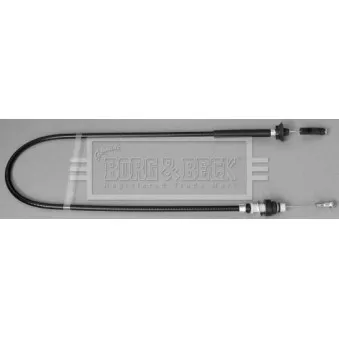 BORG & BECK BKA1092 - Câble d'accélération