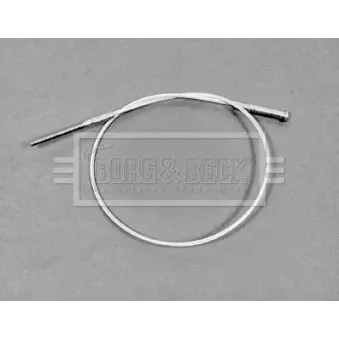 Tirette à câble, frein de stationnement BORG & BECK BKB1174