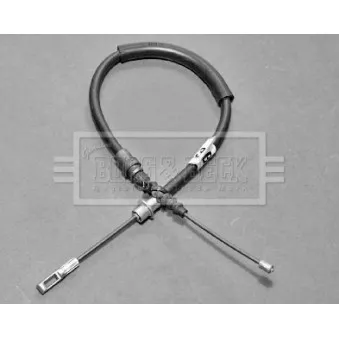 Tirette à câble, frein de stationnement BORG & BECK BKB1232