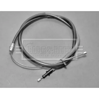 Tirette à câble, frein de stationnement BORG & BECK BKB1266