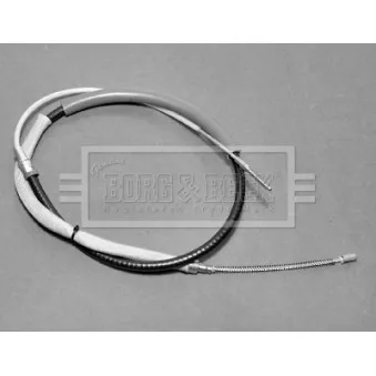 Tirette à câble, frein de stationnement BORG & BECK OEM 6K0609721