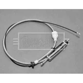 Tirette à câble, frein de stationnement BORG & BECK BKB1541