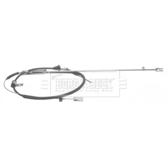 Tirette à câble, frein de stationnement BORG & BECK OEM S08344410C
