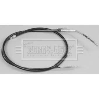 Tirette à câble, frein de stationnement BORG & BECK OEM 34411159048