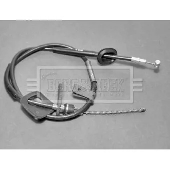Tirette à câble, frein de stationnement BORG & BECK OEM 5441056B00