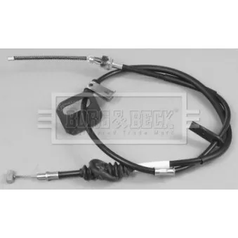 Tirette à câble, frein de stationnement BORG & BECK OEM 5442056B00