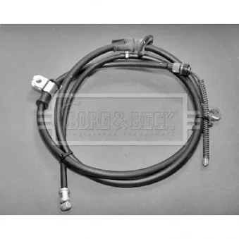 Tirette à câble, frein de stationnement BORG & BECK BKB1830
