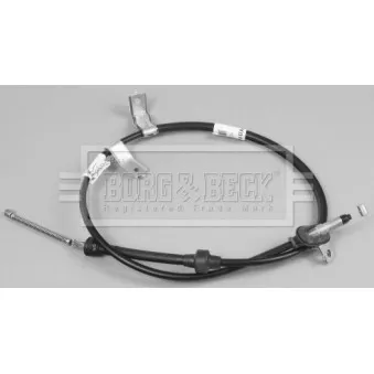 BORG & BECK BKB1841 - Tirette à câble, frein de stationnement