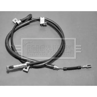 Tirette à câble, frein de stationnement BORG & BECK OEM GVC1071