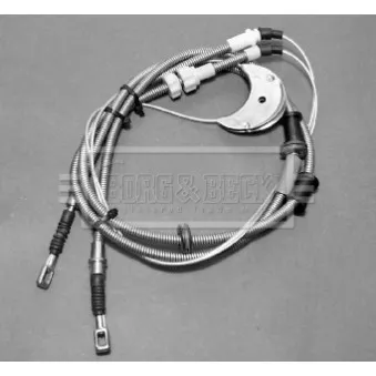 Tirette à câble, frein de stationnement BORG & BECK OEM 7376434