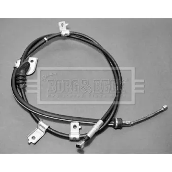 Tirette à câble, frein de stationnement BORG & BECK BKB1997