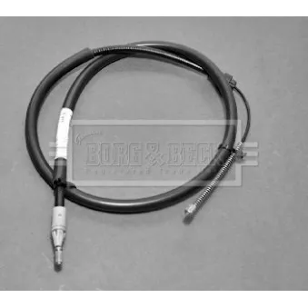 Tirette à câble, frein de stationnement BORG & BECK OEM 7700424926