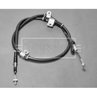 Tirette à câble, frein de stationnement BORG & BECK OEM 5976029301
