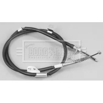 Tirette à câble, frein de stationnement BORG & BECK OEM 365301N900
