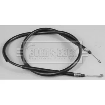 Tirette à câble, frein de stationnement BORG & BECK BKB2176