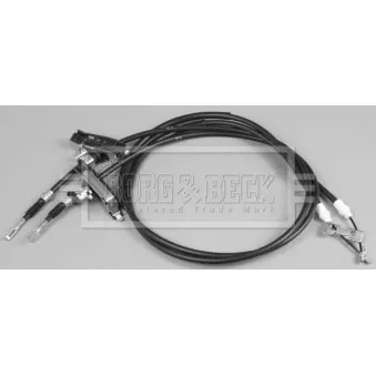 Tirette à câble, frein de stationnement BORG & BECK OEM 1088016