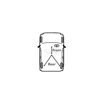 Tirette à câble, frein de stationnement BORG & BECK OEM 1095564