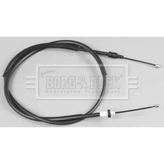 Tirette à câble, frein de stationnement BORG & BECK OEM 4745P6