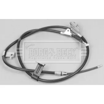 Tirette à câble, frein de stationnement BORG & BECK OEM 365312F000