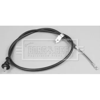 Tirette à câble, frein de stationnement BORG & BECK OEM 96243462