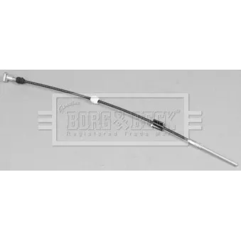 Tirette à câble, frein de stationnement BORG & BECK OEM 522013
