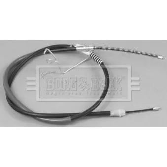 Tirette à câble, frein de stationnement BORG & BECK OEM 1494895