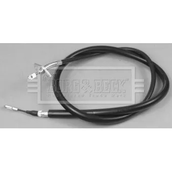Tirette à câble, frein de stationnement BORG & BECK OEM 6674204785