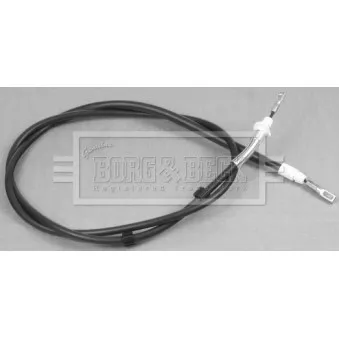 Tirette à câble, frein de stationnement BORG & BECK OEM 1634200885