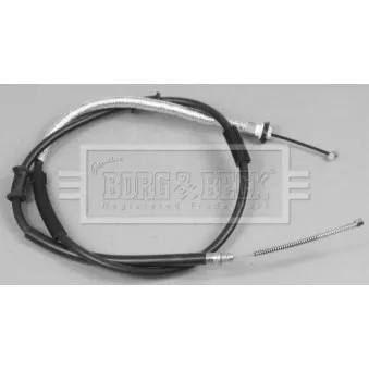 Tirette à câble, frein de stationnement BORG & BECK OEM 55700928