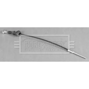 Tirette à câble, frein de stationnement BORG & BECK BKB2894