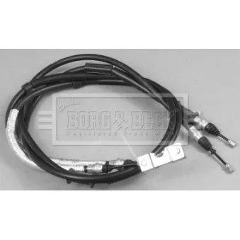 Tirette à câble, frein de stationnement BORG & BECK OEM 522038