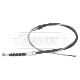 Tirette à câble, frein de stationnement BORG & BECK OEM 2K0609721J