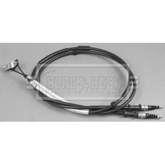 Tirette à câble, frein de stationnement BORG & BECK OEM 522062