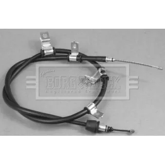 Tirette à câble, frein de stationnement BORG & BECK OEM 597601C800