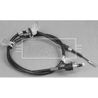 Tirette à câble, frein de stationnement BORG & BECK OEM 5977007310