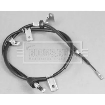 Tirette à câble, frein de stationnement BORG & BECK OEM 5976007310